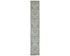 16 Feet Blue Khurgeen Afghan Hand Knotted Wool Runner Rug